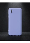 Samsung Galaxy A01 Core Kılıf First Silikon - Lila
