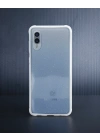 Samsung Galaxy A02 Kılıf Miami Şeffaf Silikon - Şeffaf