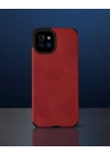 Samsung Galaxy A03 Kılıf Loop Deri Silikon - Kırmızı