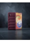 Samsung Galaxy A04e Kılıf Optimum Silikon - Bordo