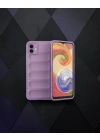 Samsung Galaxy A04e Kılıf Optimum Silikon - Mor