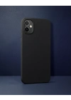 Samsung Galaxy A05 Kılıf First Silikon - Siyah