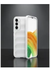 Samsung Galaxy A05s Kılıf Optimum Silikon - Krem
