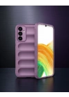 Samsung Galaxy A15 4g Kılıf Optimum Silikon - Mor
