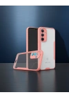 Samsung Galaxy A24 4g Kılıf Platin Silikon - Pembe