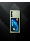 Samsung Galaxy A25 5g Kılıf Kart Şeffaf Silikon - Şeffaf