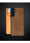 Samsung Galaxy A26 Kılıf Aras Deri Kapak - Taba