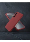 Samsung Galaxy A26 Kılıf First Silikon - Kırmızı