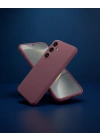 Samsung Galaxy A36 Kılıf First Silikon - Mürdüm