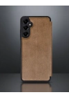 Samsung Galaxy A36 Kılıf Flip Cover - Taba