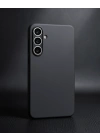 Samsung Galaxy A55 5g Kılıf First Silikon - Siyah