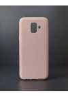 Samsung Galaxy A6 2018 Kılıf First Silikon - Rose Gold
