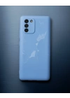 Samsung Galaxy A91 / S10 Lite Kılıf First Silikon - Mavi
