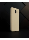 Samsung Galaxy J4 Kılıf First Silikon - Gold