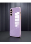 Samsung Galaxy M15 Kılıf Volet Silikon - Mor