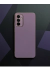 Samsung Galaxy M23 Kılıf Volet Silikon - Mor