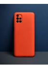 Samsung Galaxy M51 Kılıf First Silikon - Bordo