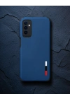 Samsung Galaxy M52 5g Kılıf Loop Deri Silikon - Lacivert