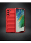 Samsung Galaxy S22 Plus Kılıf Optimum Silikon - Kırmızı