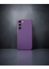 Samsung Galaxy S23 Plus Kılıf Volet Silikon - Mor