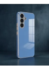 Samsung Galaxy S25 Plus Kılıf Volet Silikon - Mavi