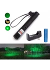 Şarjlı Yeşil Lazer Pointer 100 Mw