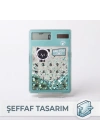 Şeffaf Hesap Makinesi - Sevimli Simli Tasarım