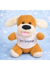 Seni Seviyorum Tişörtlü Sevimli Peluş Köpek