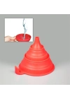 Silicone Folding Funnel Katlanır Huni