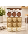 Silikon Muffin Kek Kalıbı Askılı