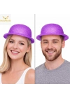 Simli Melon Şapka 9’lu Set - 9 Renk Parti ve Kostüm Şapkası