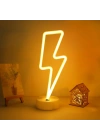 Şimşek Neon LED Lamba