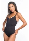 Siyah Desenli Body Korse