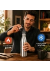 SN-25713 Şişe Tipi 500 Ml. Paslanmaz Çelik Termos