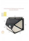 Solar Bahçe Aydınlatma Lambası 100 Led