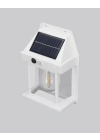 Solar Sensörlü Dış Mekan Lamba 3 Işık Modlu ve IP65 Dayanıklı