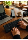 Taşınabilir Katlanabilir Bluetooth Klavye iOS Android Windows Uyumlu