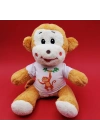 Tişörtlü Sevimli Peluş Maymun
