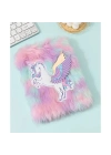 Unicorn Tasarımlı Peluş Hatıra Defteri