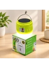 USB Şarjlı LED Solar Kamp Lambası