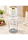 USB Type-C Şarjlı Mini Blender 3 Bıçak 1.2L