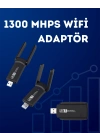 USB WiFi Adaptör – 1200 Mbps Hız
