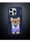 Venco Apple İphone 15 Pro Max Cute Desenli Kapak - Lacivert