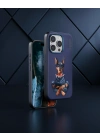 Venco Apple İphone 15 Pro Max Perma Desenli Kapak - Lacivert