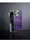 Venco Apple İphone 15 Pro Wave Kapak - Derin Mor