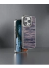 Venco Apple İphone 15 Pro Wave Kapak - Kahverengi