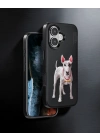 Venco Apple İphone 16 Perma Desenli Kapak - Siyah