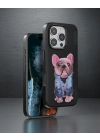 Venco Apple İphone 16 Pro Cute Desenli Kapak - Siyah