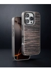 Venco Apple İphone 16 Pro Wave Kapak - Kahverengi