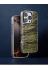 Venco Apple İphone 16 Pro Wave Kapak - Koyu Kahve
